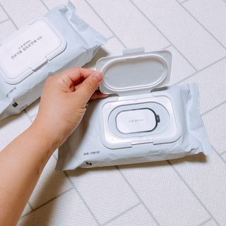 [생활공작소] 건조기용 섬유유연제 시트 80매 x 2입 — 5점을 준 리뷰어가 2021년 2월 올린 사용 사진