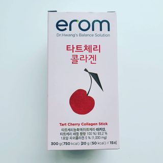 이롬 erom 타트체리 콜라겐 — 5점을 준 리뷰어가 2021년 3월 올린 사용 사진