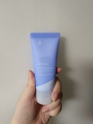 에스트라 아토베리어365 하이드로 수딩크림 — 4점을 준 리뷰어가 2022년 6월 올린 사용 사진
