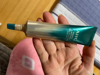 [NEW 탄력유턴 아이크림] AHC 유스 래스팅 리얼 아이크림 포 페이스 — 5점을 준 리뷰어가 2021년 1월 올린 사용 사진