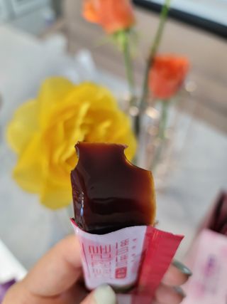 헬스업_쁘띠쁘띠석류콜라겐젤리_20g x 14포 — 5점을 준 리뷰어가 2021년 3월 올린 사용 사진
