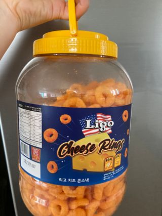 리고 치즈링 430g — 5점을 준 리뷰어가 2022년 8월 올린 사용 사진