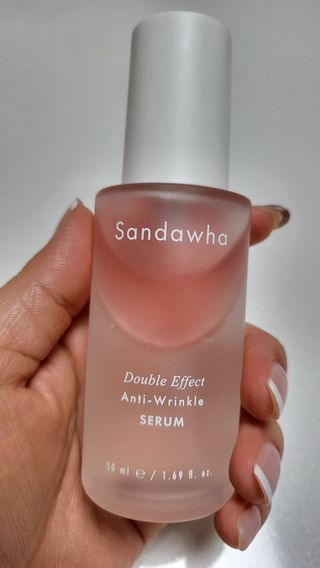 산다화 더블 이펙트 안티 링클 세럼 50ml — 5점을 준 리뷰어가 2023년 3월 올린 사용 사진