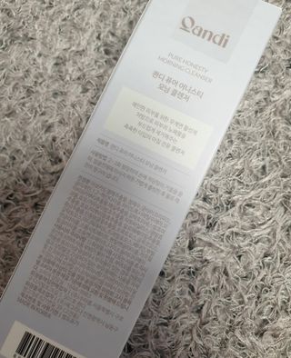 헤어플러스 콴디 아침세안제 폼클렌징 퓨어 어니스티 모닝클렌저 — 5점을 준 리뷰어가 2021년 7월 올린 사용 사진