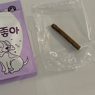 My Pet Care 천연단백질 치아건강에 개좋아 — 4점을 준 리뷰어가 2021년 1월 올린 사용 사진