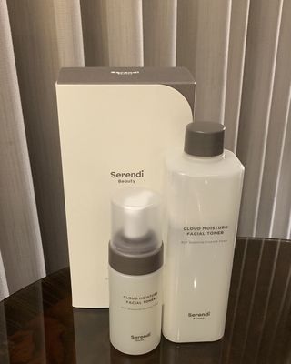 세렌디뷰티 클라우드 모이스쳐 페이셜 토너 — 5점을 준 리뷰어가 2021년 2월 올린 사용 사진