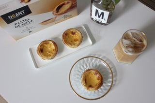 디앙뜨 포르투갈 에그타르트 오리지널 맛+패션후르츠+초콜릿타르트 맛 중 택1 — 5점을 준 리뷰어가 2021년 8월 올린 사용 사진