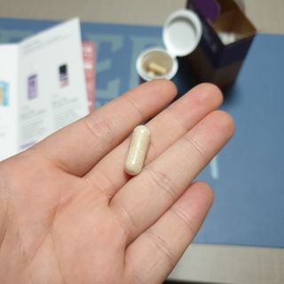웰리카 더블유 100억 유산균 — 4점을 준 리뷰어가 2021년 1월 올린 사용 사진
