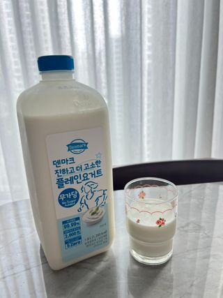 프리_[덴마크] 진하고 더 고소한 플레인 요거트 1.8L — 5점을 준 리뷰어가 2025년 5월 올린 사용 사진