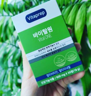 뉴트리션팩토리 비타프렙 바이탈원 종합비타민 멀티비타민 600mg — 5점을 준 리뷰어가 2021년 9월 올린 사용 사진