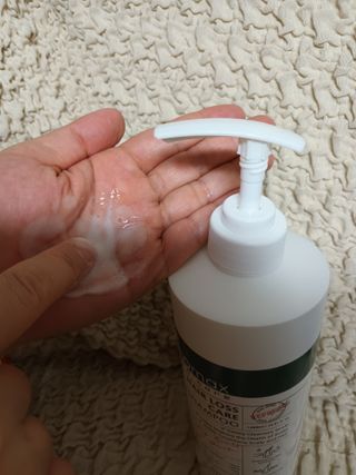 [바이오맥스] 프로코어 탈모완화샴푸 1000ml — 4.5점을 준 리뷰어가 2022년 8월 올린 사용 사진
