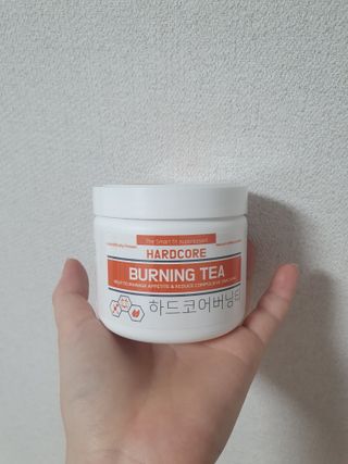 뉴트리션팩토리 하드코어버닝티 오리지널 — 5점을 준 리뷰어가 2021년 9월 올린 사용 사진