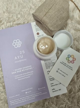 AYU25[아유트웬티파이브]다마스크로즈워터 베이스 천연 수분 촉촉 크림 — 5점을 준 리뷰어가 2021년 4월 올린 사용 사진