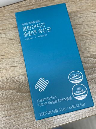 클린24시간 슬림앤유산균 1박스 (3.5g X 15포) — 4점을 준 리뷰어가 2022년 10월 올린 사용 사진