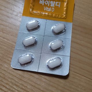 뉴트리션팩토리 비타프렙 바이탈디 비타민D 500mg — 5점을 준 리뷰어가 2021년 8월 올린 사용 사진
