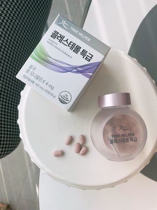 트루헬퍼 콜레스테롤 특급 낮추는 개선 영양제 1박스 2개월 — 5점을 준 리뷰어가 2023년 2월 올린 사용 사진