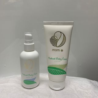 mom e 맘이 내추럴 베이비 케어 크림+바디오일 — 5점을 준 리뷰어가 2021년 1월 올린 사용 사진