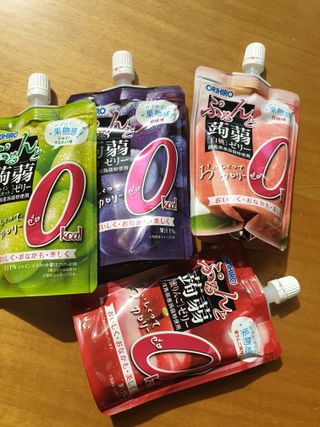 ORIHIRO 오리히로 곤약젤리 제로칼로리 130g 4종 4팩(맛별로 1팩씩) — 5점을 준 리뷰어가 2023년 3월 올린 사용 사진