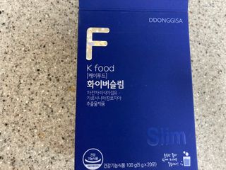 똥기사의 케이푸드 화이버슬림 — 5점을 준 리뷰어가 2021년 3월 올린 사용 사진