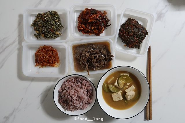 심영순 건강찬 레시피 5종 반찬 리뷰 사진