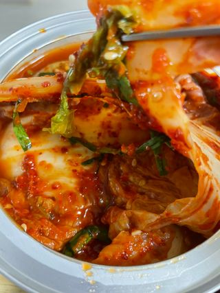셰프애찬 알배기 겉절이 김치 1kg — 5점을 준 리뷰어가 2022년 9월 올린 사용 사진