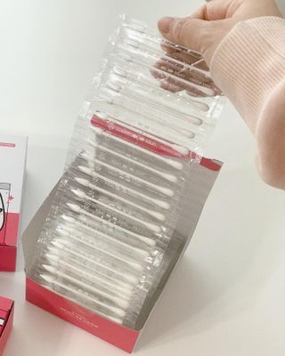 마미앤유 개별 듀얼면봉 — 5점을 준 리뷰어가 2022년 2월 올린 사용 사진