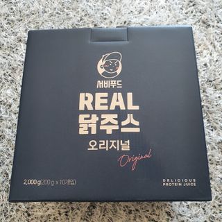 서비푸드 리얼 닭주스 오리지널 200g 1세트 10개입 — 5점을 준 리뷰어가 2022년 1월 올린 사용 사진