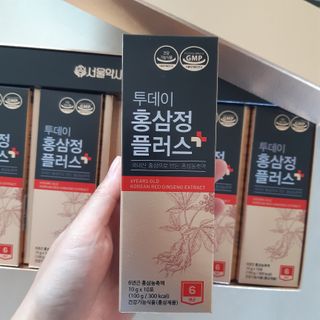 서울약사신협_투데이홍삼정플러스스틱_10g x 60포 — 4점을 준 리뷰어가 2021년 6월 올린 사용 사진