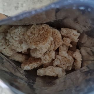 미즈꼬레아 치즈맛 누룽지크리스피 — 5점을 준 리뷰어가 2022년 1월 올린 사용 사진
