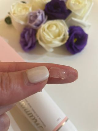 [비건인증]닥터데디스 마망치약 100g [임산부와 태아의 건강을 위해 만든 치약] + 여행용 미니치약 15g — 4점을 준 리뷰어가 2022년 8월 올린 사용 사진