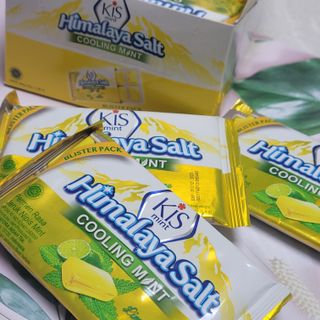 마요라 히말라야 솔트 캔디 2종-페퍼민트 맛, 라임민트 맛 — 5점을 준 리뷰어가 2023년 1월 올린 사용 사진