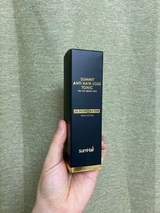 썸헤어 / SUMHAIR 썸헤어 써밋 안티 헤어로스 토닉 — 5점을 준 리뷰어가 2021년 6월 올린 사용 사진