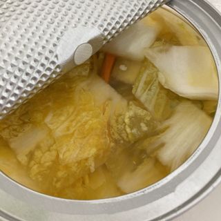 셰프애찬 단호박 백김치 1kg — 5점을 준 리뷰어가 2022년 10월 올린 사용 사진