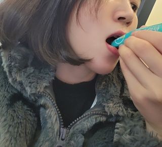 [유산균] 오마이락 장편한습관 프로바이오틱스 30P — 5점을 준 리뷰어가 2022년 11월 올린 사용 사진