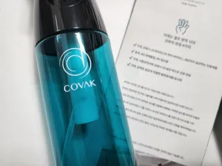 코박 covak 살균 스프레이 / 스페이스 살균제 — 5점을 준 리뷰어가 2022년 5월 올린 사용 사진