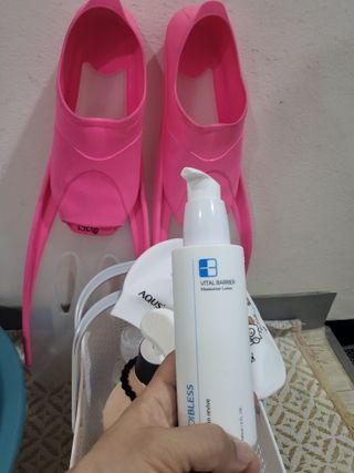 메디블레스 바이탈 베리어 로션 — 5점을 준 리뷰어가 2022년 5월 올린 사용 사진