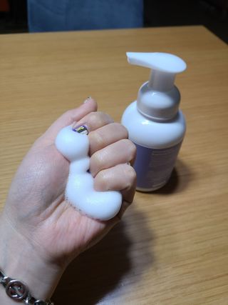 약손명가코스메틱 에오스보떼 브라이트닝 버블 폼 클렌징 300ml — 5점을 준 리뷰어가 2021년 12월 올린 사용 사진