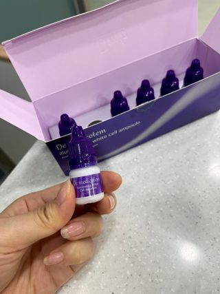 프리[더메디코템] 일루미네이팅 화이트 셀 앰플 — 3.5점을 준 리뷰어가 2024년 7월 올린 사용 사진