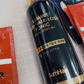 썸헤어 / SUMHAIR 썸헤어 써밋 안티 헤어로스 토닉 — 4.5점을 준 리뷰어가 2021년 6월 올린 사용 사진