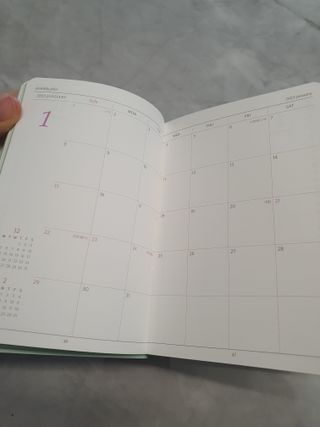 리훈 2023년 이야기다이어리 숏 날짜형 — 5점을 준 리뷰어가 2023년 1월 올린 사용 사진