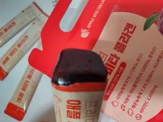 소담스퀘어 상암 [애플트리] 프리미엄 애플 비타 콜라겐 — 4점을 준 리뷰어가 2022년 12월 올린 사용 사진