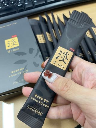담소은 자극없는 무알콜 휴대용 한방가글 스틱 가글담 — 5점을 준 리뷰어가 2022년 10월 올린 사용 사진