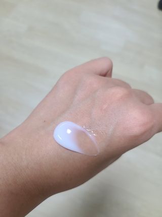 리더스코스메틱 리더스 카밍 바이오틱스 크림 마스크 — 5점을 준 리뷰어가 2021년 8월 올린 사용 사진