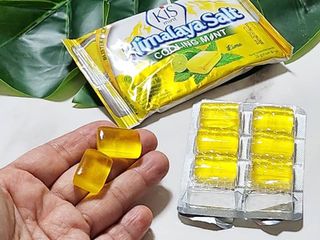 마요라 히말라야 솔트 캔디 2종-페퍼민트 맛, 라임민트 맛 — 5점을 준 리뷰어가 2023년 1월 올린 사용 사진