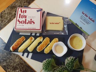 앙투어솔레 아일랜드 구워먹는 치즈 100 자연 치즈 와인안주 300g(100g x 3팩) — 5점을 준 리뷰어가 2022년 8월 올린 사용 사진