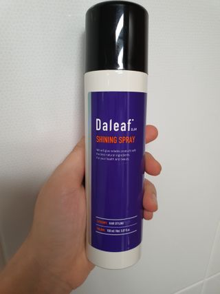 달리프 글램 샤이닝 스프레이 150ml — 5점을 준 리뷰어가 2021년 2월 올린 사용 사진