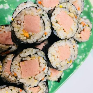 해풀잎 누구나 김밥*1ea [(혼합야채 35g *1ea,  김밥김 (5g, 5ea),  양념간장 (6g, 5ea), 참기름(5g, 2ea)] — 5점을 준 리뷰어가 2022년 7월 올린 사용 사진