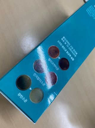 30초 후 눈으로 확인하는 헬리덴티 프라글린스 가글 — 5점을 준 리뷰어가 2021년 6월 올린 사용 사진