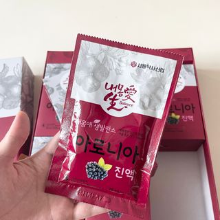 서울약사신협_내몸애생발란스아로니아_70ml x 30포 — 5점을 준 리뷰어가 2021년 6월 올린 사용 사진
