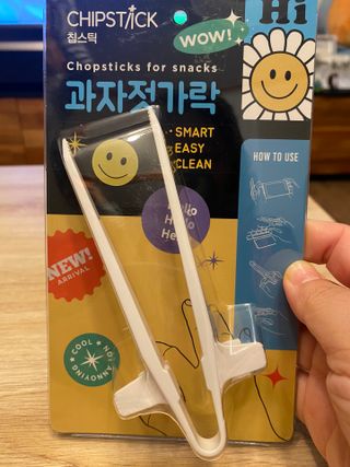 칩스틱 과자젓가락 게이밍젓가락 2ea / KC인증 식품용 — 5점을 준 리뷰어가 2021년 10월 올린 사용 사진